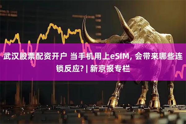 武汉股票配资开户 当手机用上eSIM, 会带来哪些连锁反应? | 新京报专栏