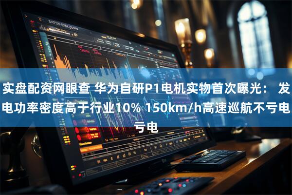 实盘配资网眼查 华为自研P1电机实物首次曝光： 发电功率密度高于行业10% 150km/h高速巡航不亏电